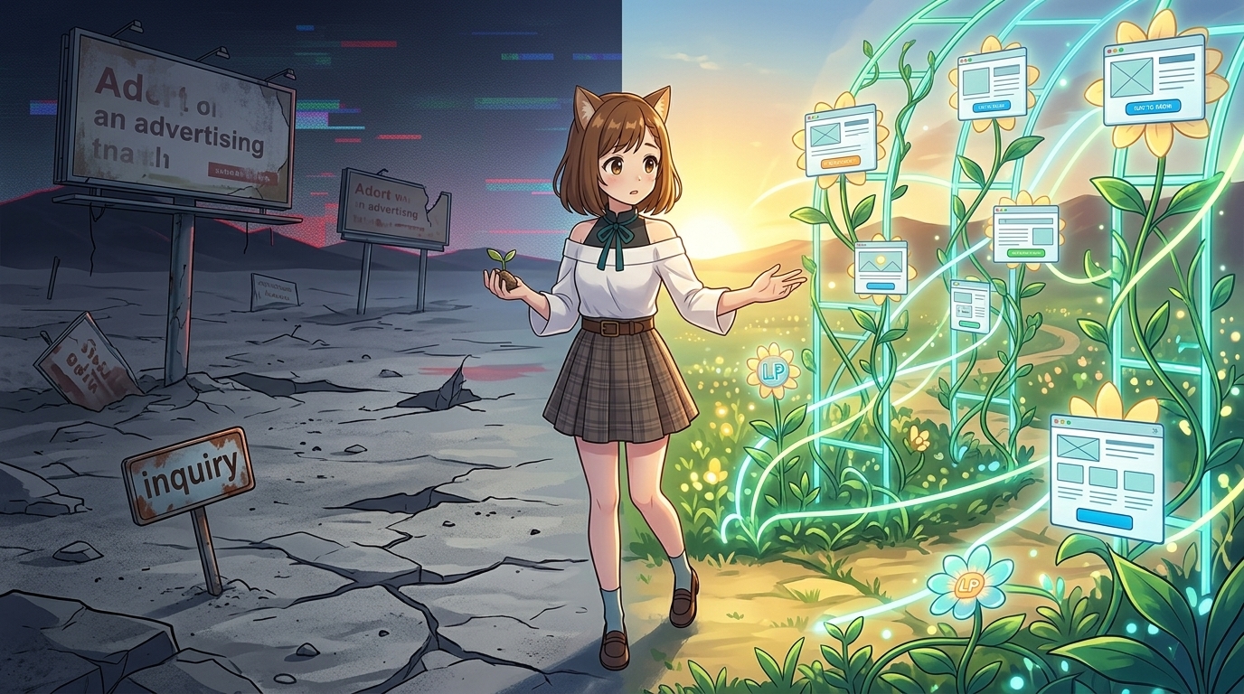 広告を出しても問い合わせが来ない？中小企業が今すぐ作るべき「ランディングページ」の基本と実践