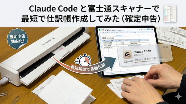 Claude Codeで確定申告を効率化